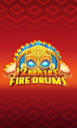 12 Masks of Fire Drums